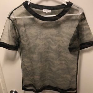Women’s Mistress Rocks Sheer Camo Top Size XS